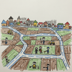 土地区画整理中の土地の評価